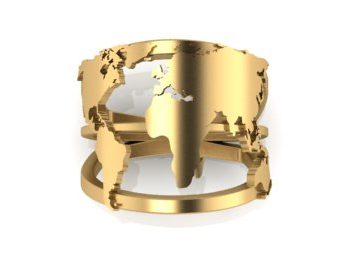 Love, Nomad - Solid 14K Yellow Gold Love, Nomad - Solid 14K Yellow Gold