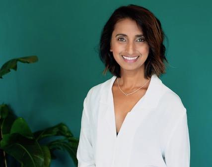 Priya Rao from WhatPriyaSaid wearing Square Peg in a Round Hole Sisterhood Pendant in sterling silver Priya Rao from WhatPriyaSaid wearing Square Peg in a Round Hole Sisterhood Pendant in sterling silver
